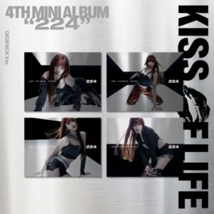 KISS OF LIFE: 224 - 4. mini album - Digipack Ver.