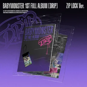 BABYMONSTER: Drip -1. full album - ZIP LOCK Ver. / BINDER Ver. - ZIP LOCK VER.