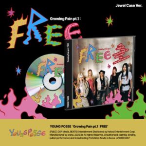 YOUNG POSSE: Growing Pain pt.1 : FREE - 4. EP Album - Jewel Case Ver.