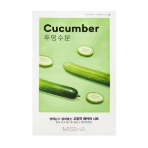MISSHA Airy Fit Maska w płachcie, nawilżająca - Cucumber