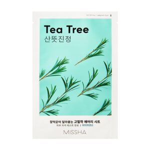 MISSHA Airy Fit Maska w płachcie, łagodząca - Tea Tree