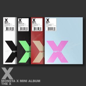 MONSTA X: The X - 13. Mini Album - UNKNOWN X Ver. / UNDERDOG Ver. / HELLO X Ver. / XX Ver.