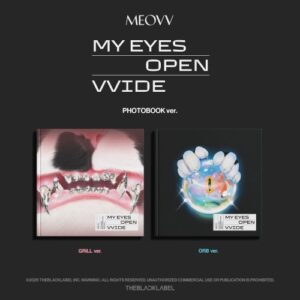 MEOVV: My Eyes open Wide - 1. EP Album - GRILL Ver. / ORB Ver. - Photobook