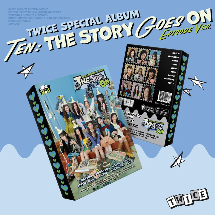 TWICE: TEN: The Stroy Goes On - Special Album - EPISODE ver.