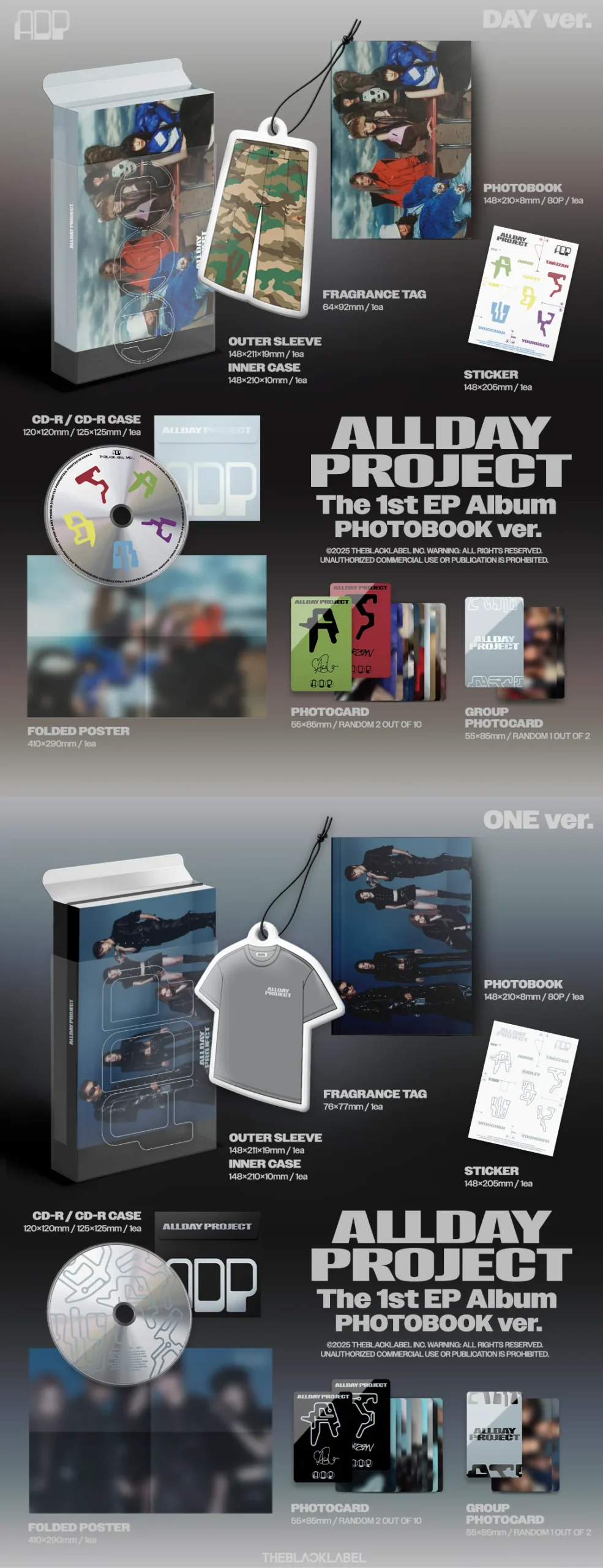 ALLDAY PROJECT - The 1. EP Album - PHOTOBOOK Ver. - obrazek 2