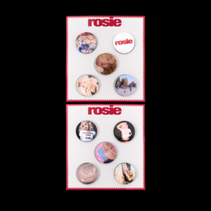 ROSÉ - [ROSIE] PIN BUTTON SET