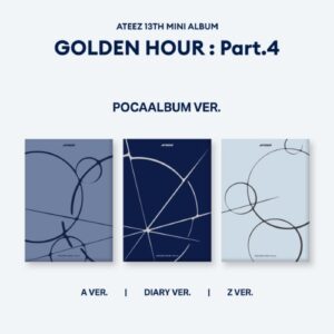Ateez: Golden Hour Partr 4 - 13. Mini Album - POCAALBUM Ver. [ preorder + dodatek Makestar]