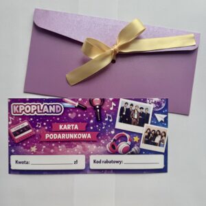 Karta Podarunkowa Kpopland.pl – idealny prezent dla fana K-popu!