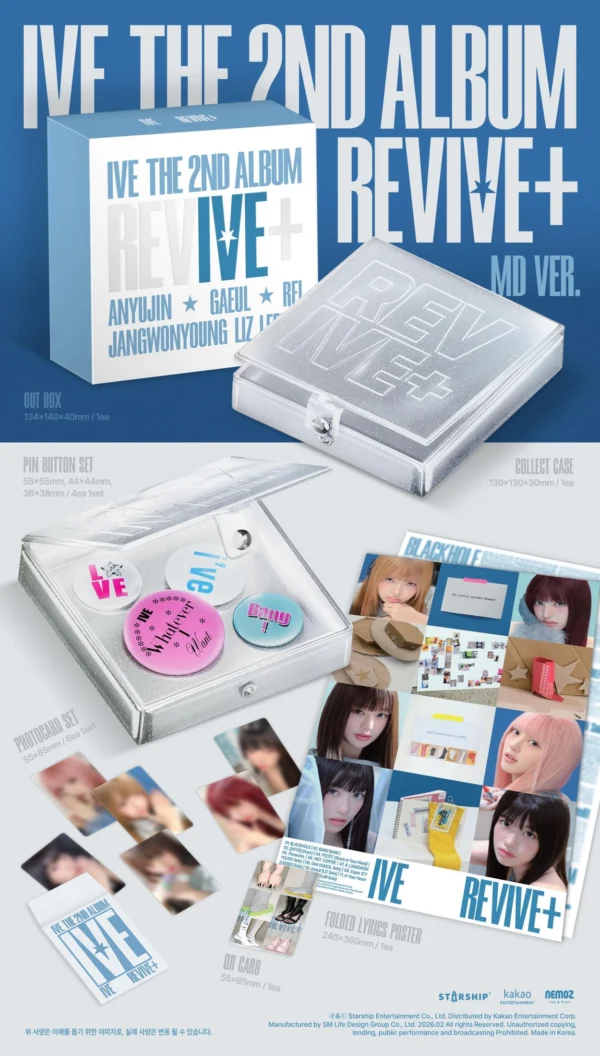 IVE: REVIVE+ - 2nd Album - MD Ver. - Limited Edition - Kpopland