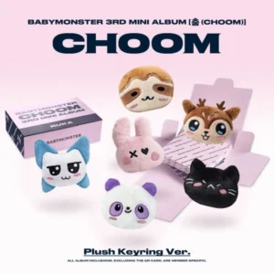 BABYMONSTER:CHOOM - 3. MINI ALBUM  - Plush Keyring Ver.