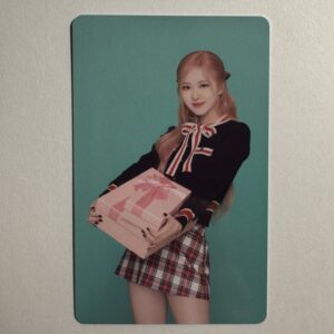 BLACKPINK – THE GAME COUPON CARD COLLECTION 2024 CHRISTMAS - Karta kolekcjonerska K-pop