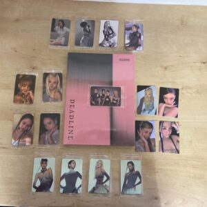 BLACKPINK:Deadline - 3. Mini Album -Black Ver. / Pink Ver. + POB