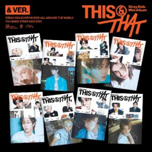 Stray Kids: THIS & THAT - 10. Mini Album - & VER. ( preorder + dodatek Applemusic  + Lotte Pepero)