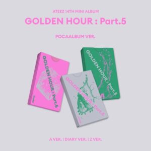 ATEEZ - 14. Mini Album  - GOLDEN HOUR : Part.5 - Pocaalbum