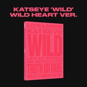 KATSEYE: Wild -  3. EP Album - WILD HEART Ver. - International Retailer Exclusive